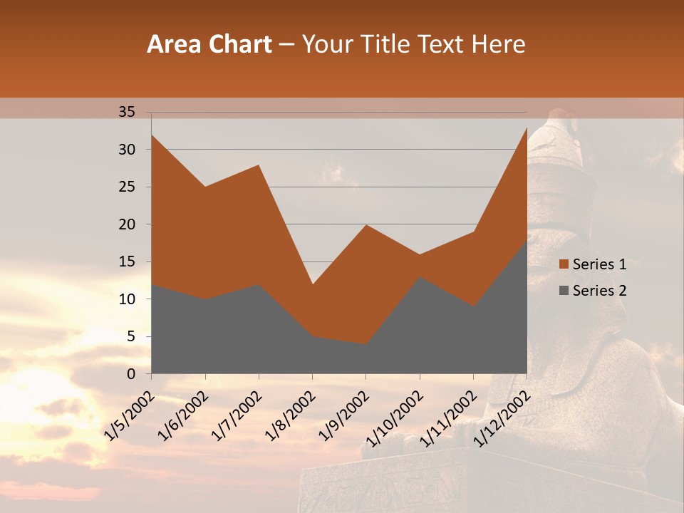 Hieroglyph Head History PowerPoint Template