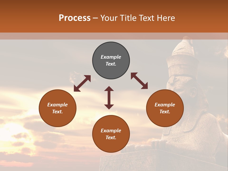 Hieroglyph Head History PowerPoint Template