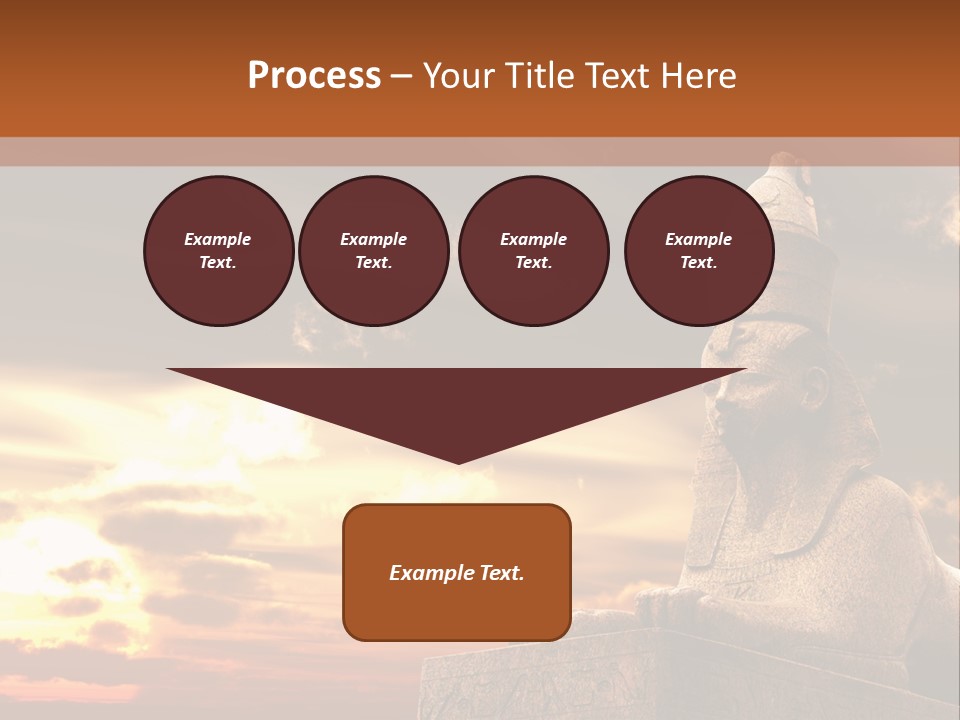Hieroglyph Head History PowerPoint Template
