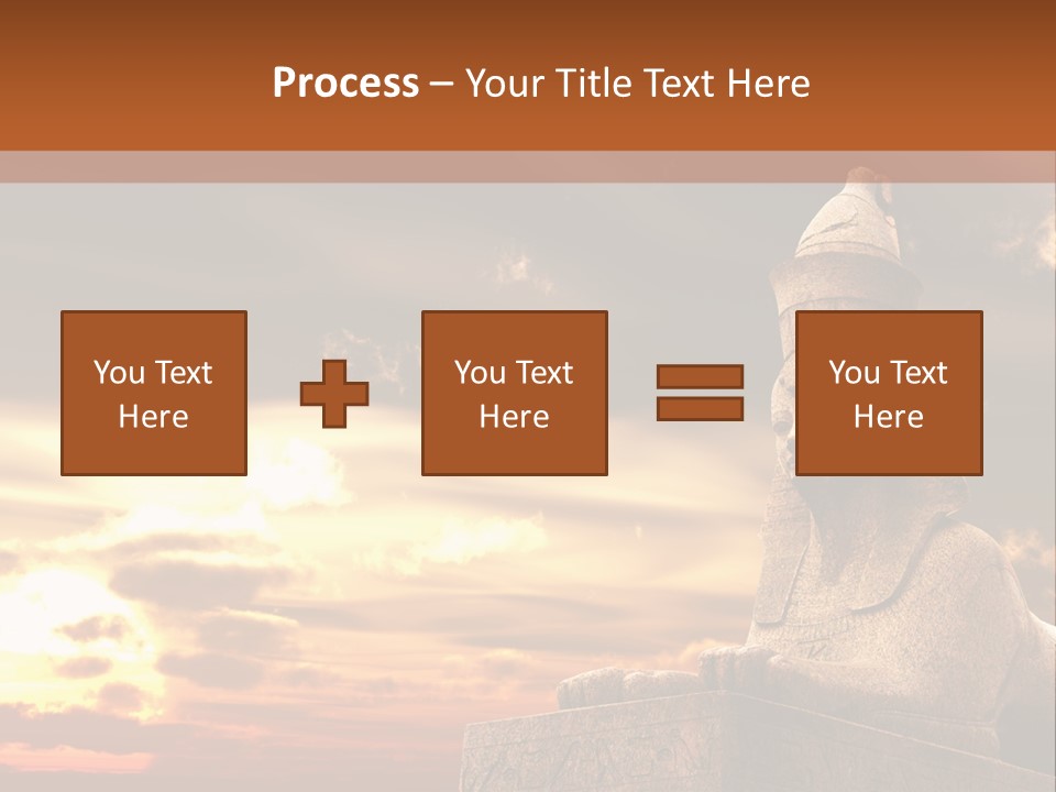 Hieroglyph Head History PowerPoint Template