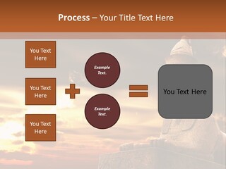Hieroglyph Head History PowerPoint Template