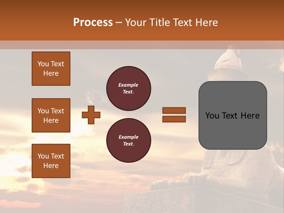 Hieroglyph Head History PowerPoint Template