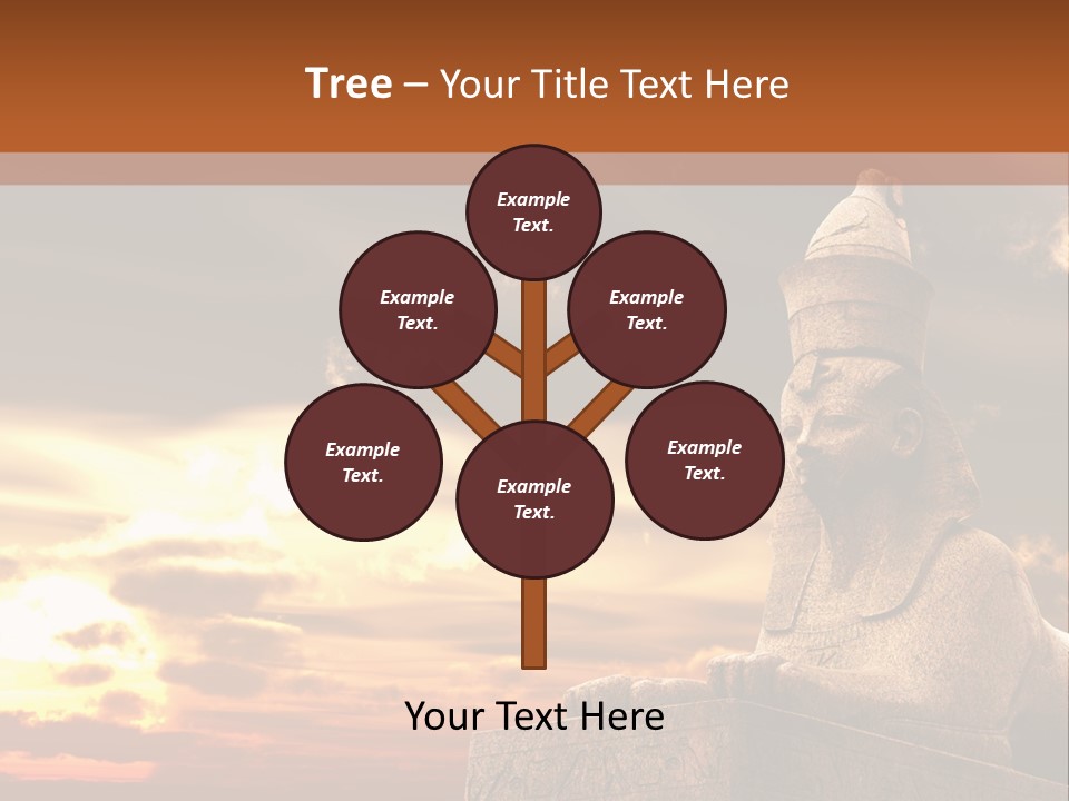 Hieroglyph Head History PowerPoint Template