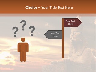 Hieroglyph Head History PowerPoint Template