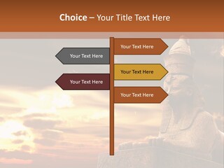 Hieroglyph Head History PowerPoint Template