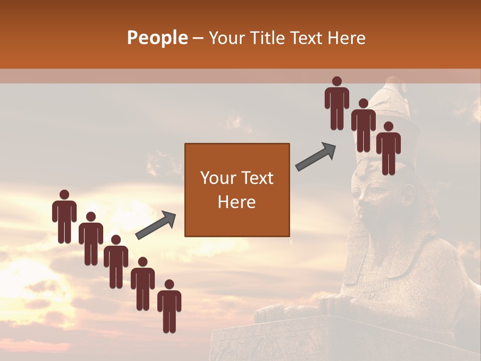 Hieroglyph Head History PowerPoint Template