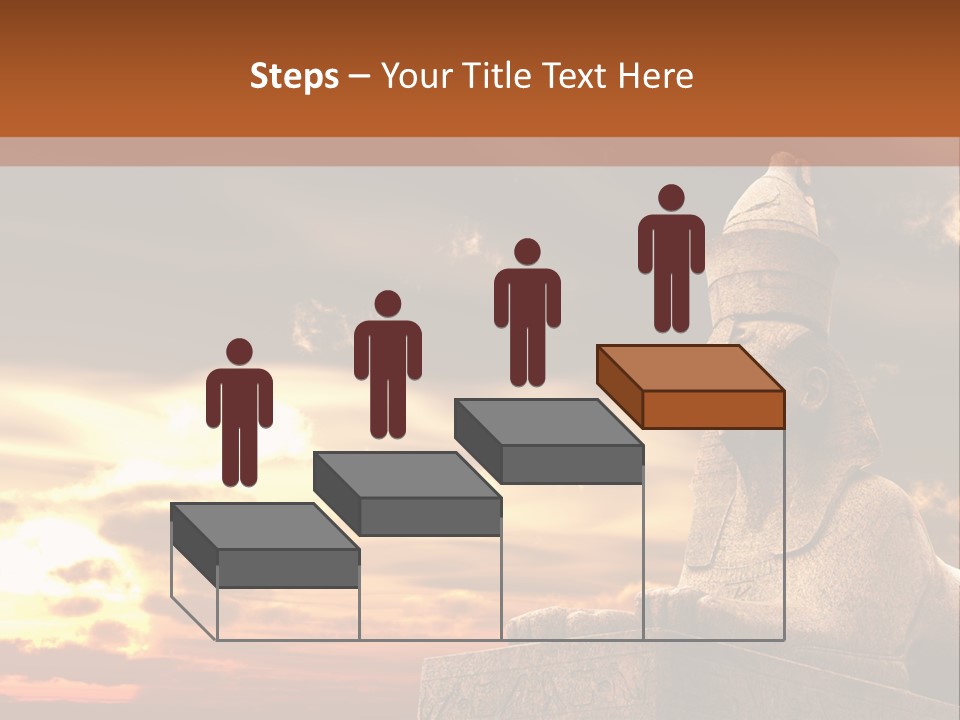 Hieroglyph Head History PowerPoint Template