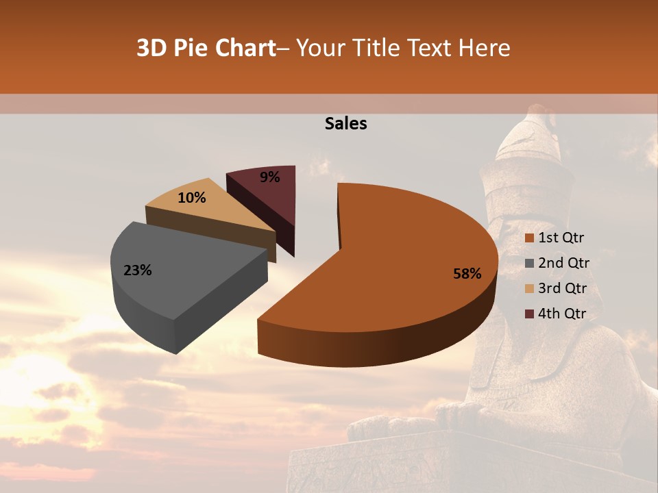 Hieroglyph Head History PowerPoint Template