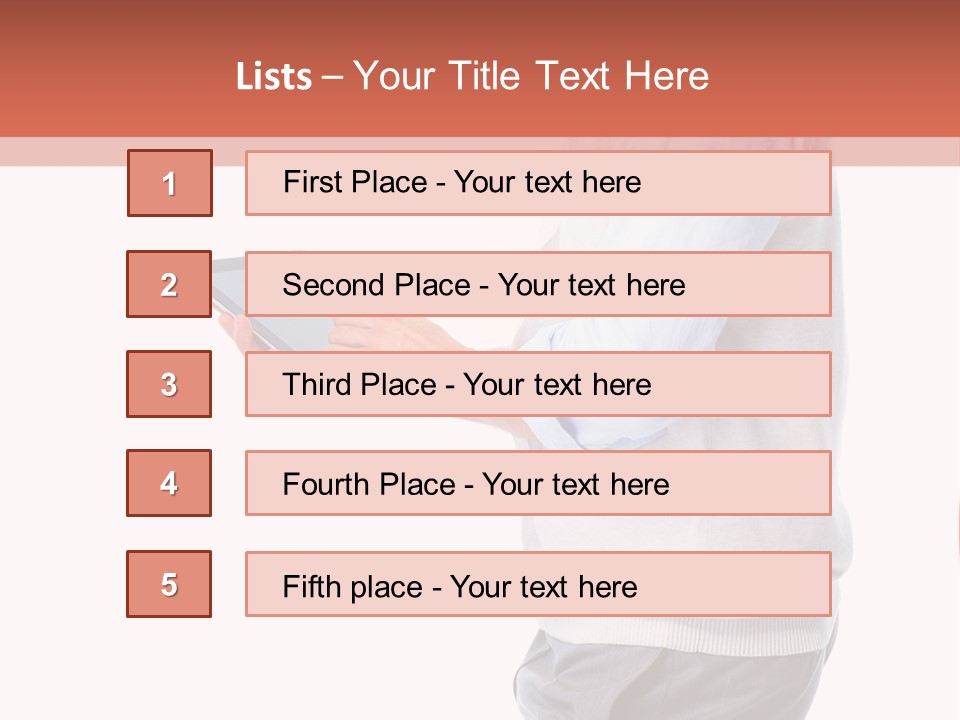 Stylish Young Adult PowerPoint Template