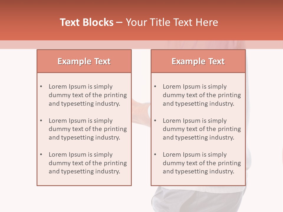 Stylish Young Adult PowerPoint Template