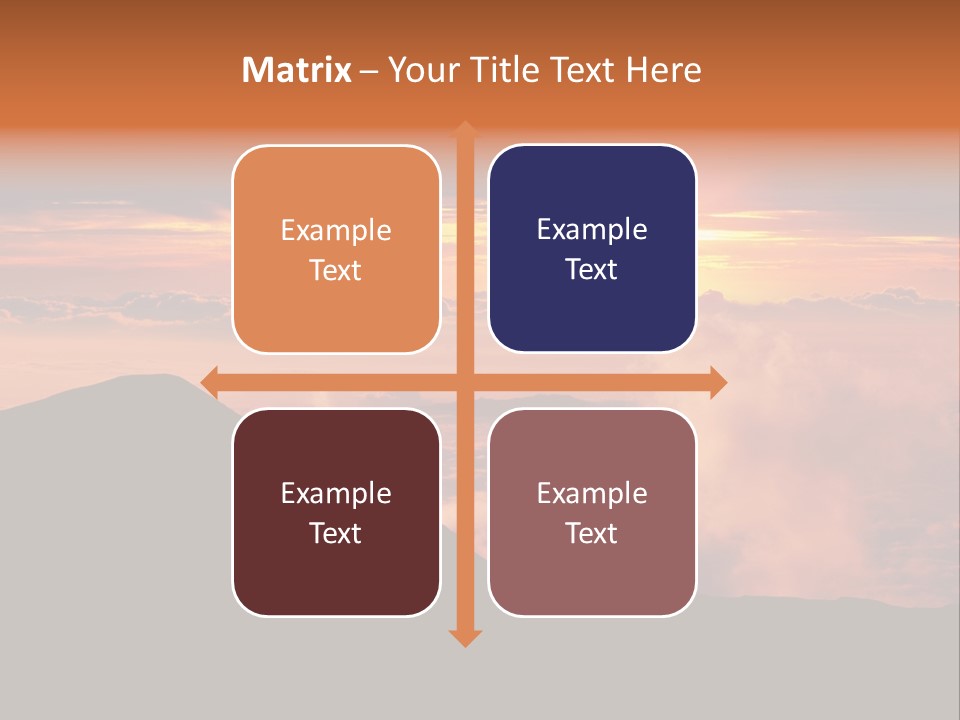 Cold Travel Hiking PowerPoint Template