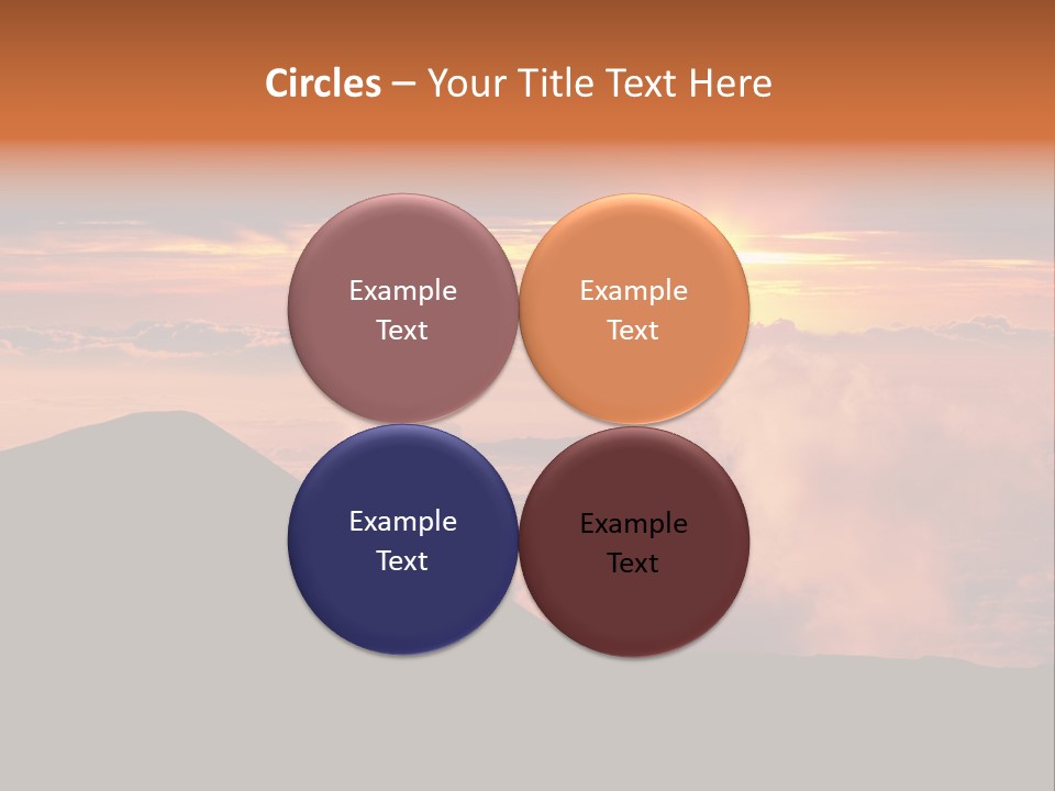 Cold Travel Hiking PowerPoint Template