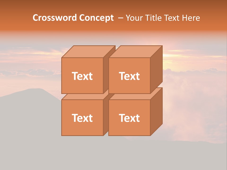 Cold Travel Hiking PowerPoint Template