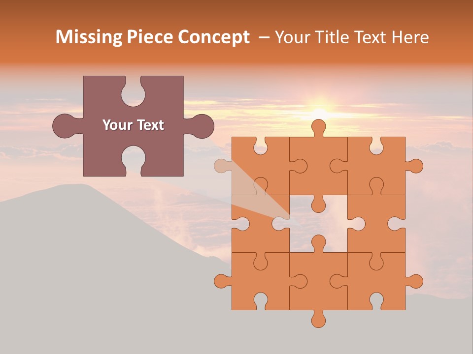 Cold Travel Hiking PowerPoint Template