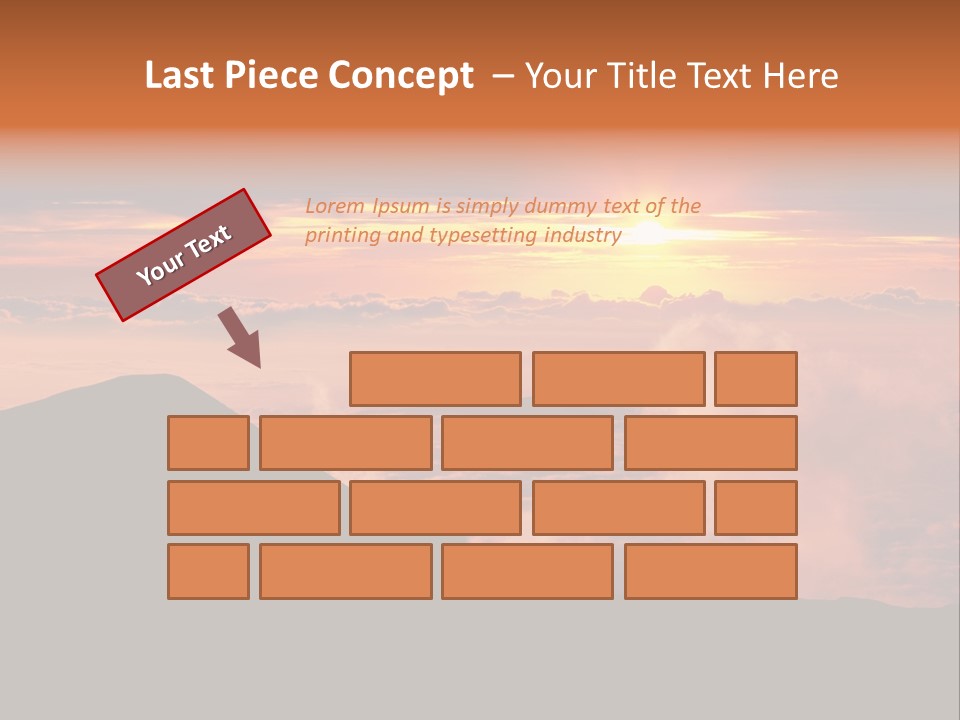 Cold Travel Hiking PowerPoint Template