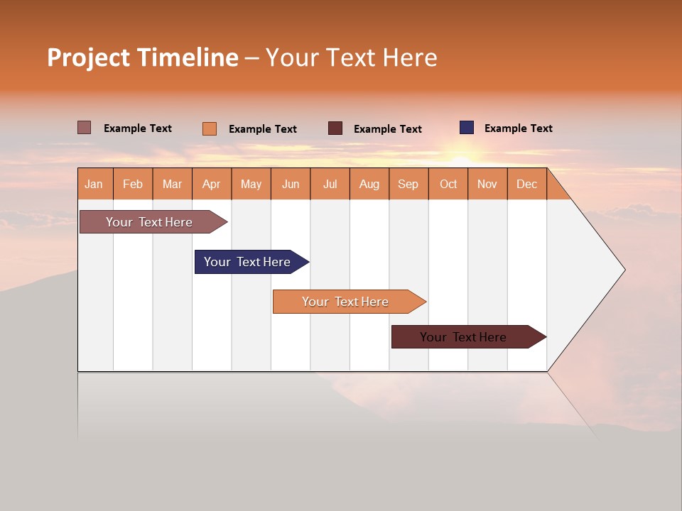 Cold Travel Hiking PowerPoint Template