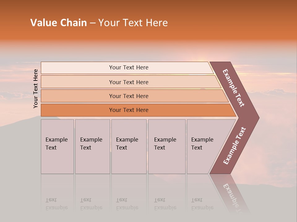 Cold Travel Hiking PowerPoint Template
