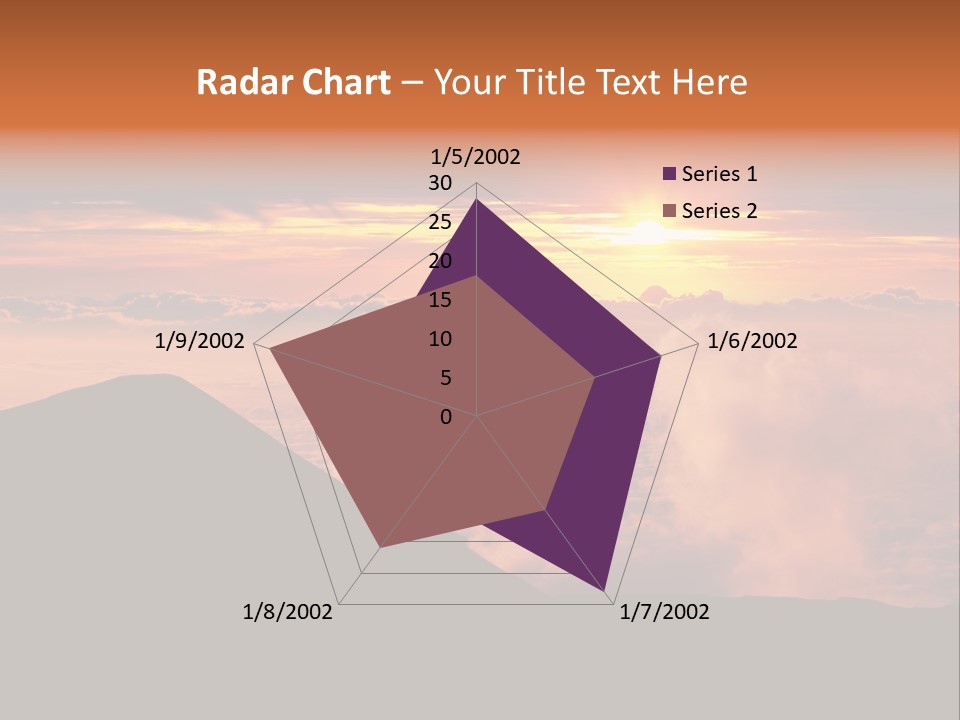 Cold Travel Hiking PowerPoint Template