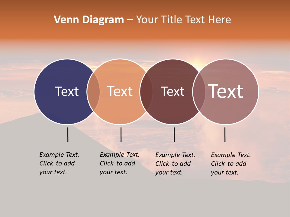 Cold Travel Hiking PowerPoint Template