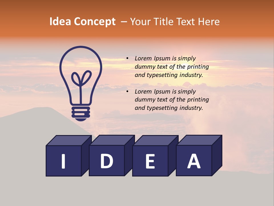 Cold Travel Hiking PowerPoint Template