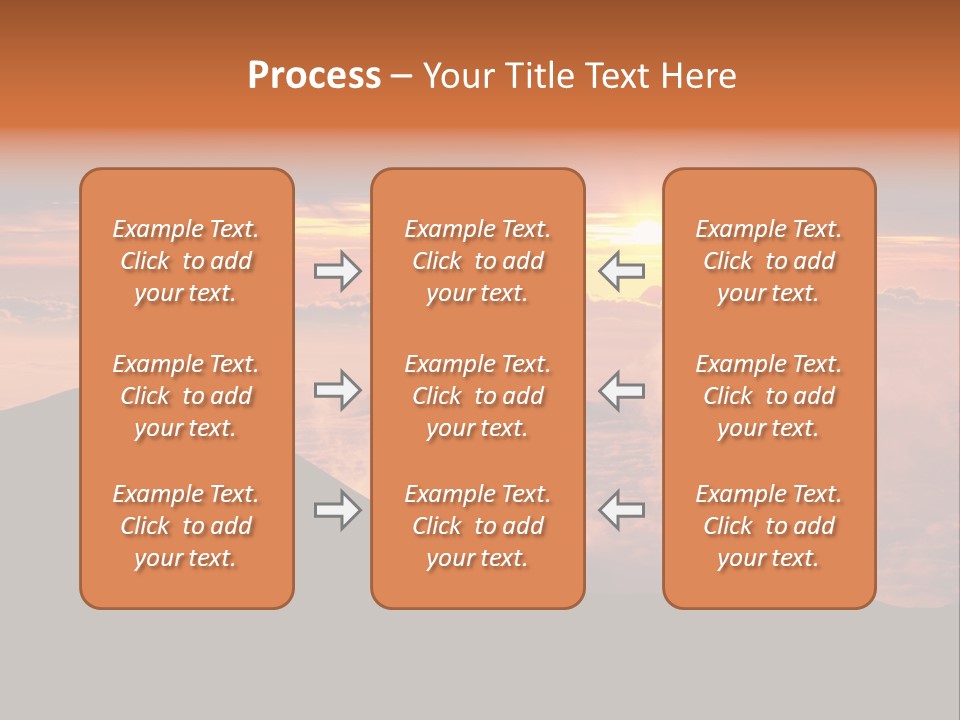 Cold Travel Hiking PowerPoint Template