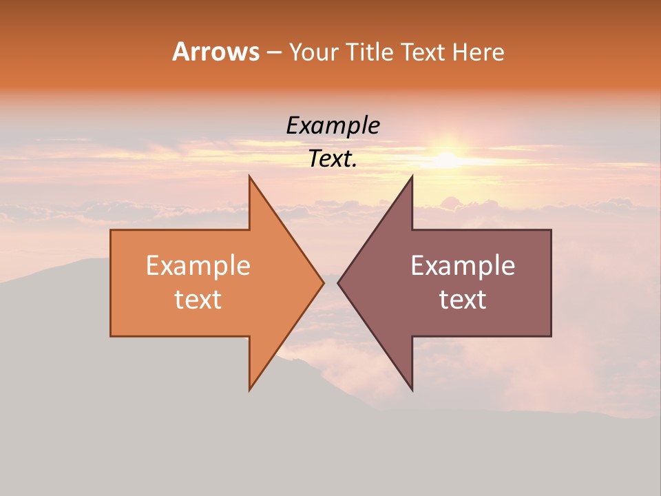 Cold Travel Hiking PowerPoint Template