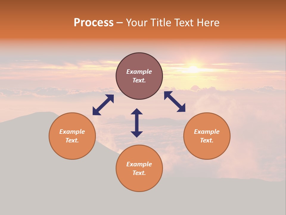 Cold Travel Hiking PowerPoint Template