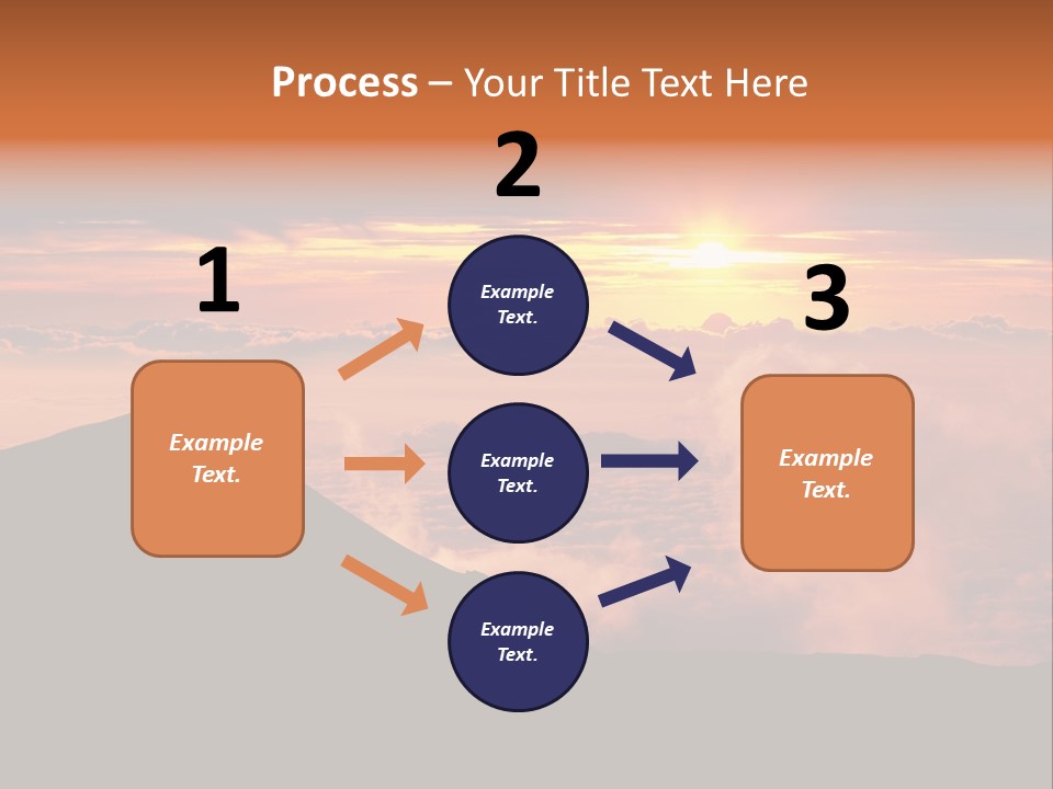 Cold Travel Hiking PowerPoint Template