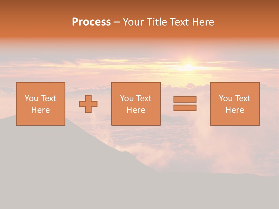 Cold Travel Hiking PowerPoint Template
