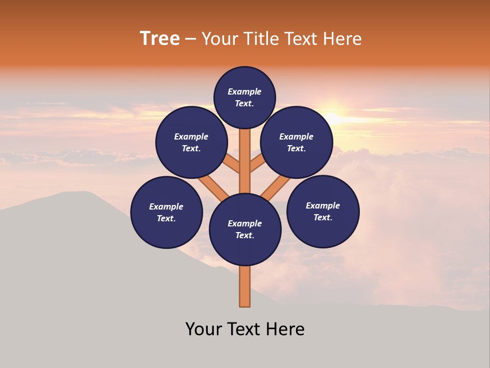 Cold Travel Hiking PowerPoint Template