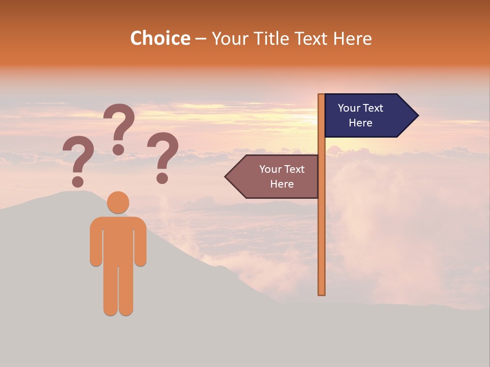 Cold Travel Hiking PowerPoint Template