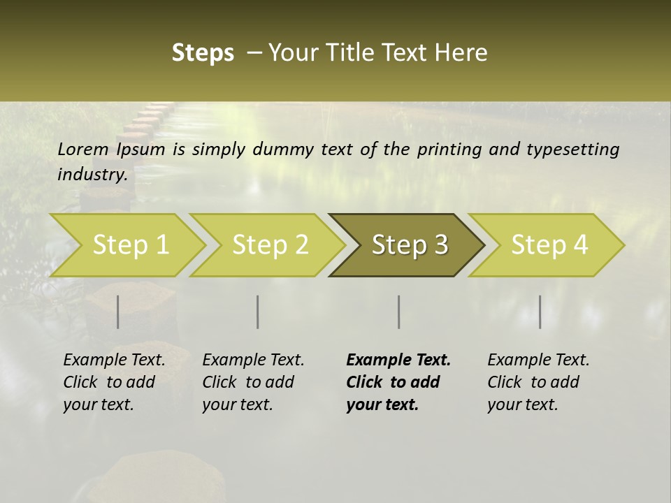 Landscape Season Forest PowerPoint Template
