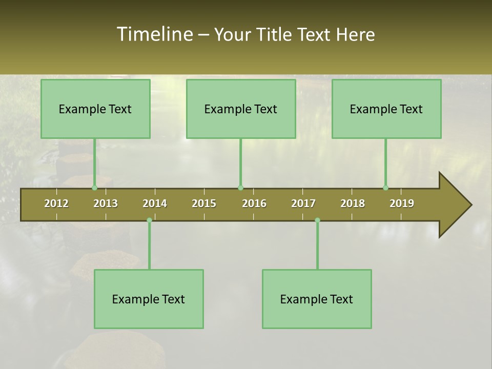 Landscape Season Forest PowerPoint Template