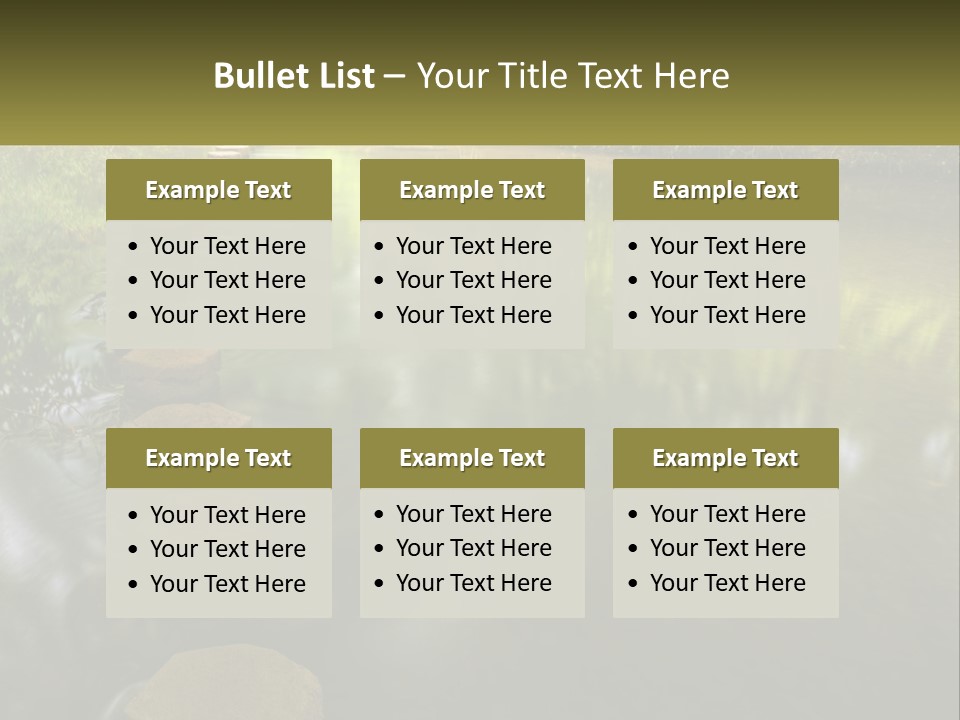 Landscape Season Forest PowerPoint Template