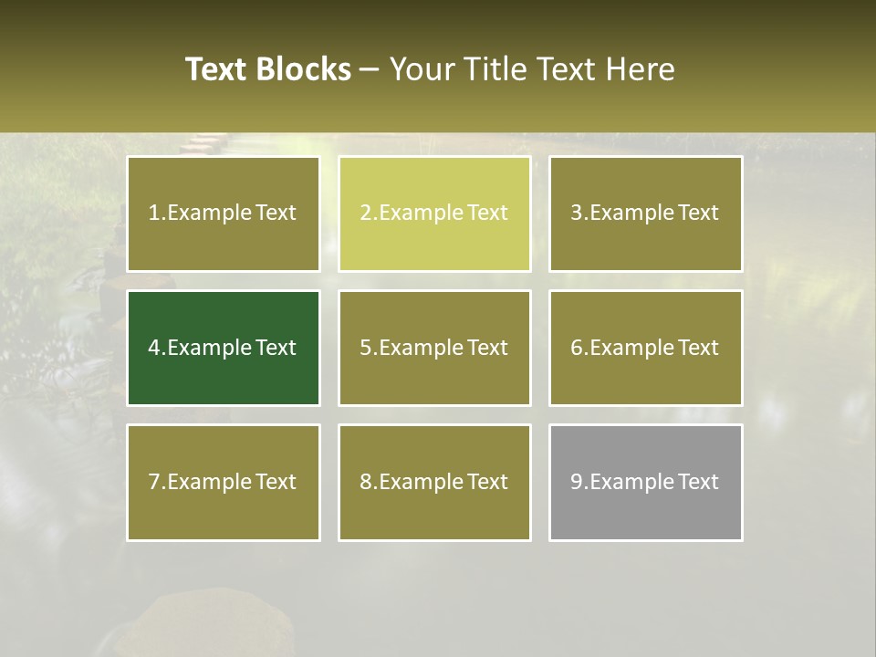 Landscape Season Forest PowerPoint Template
