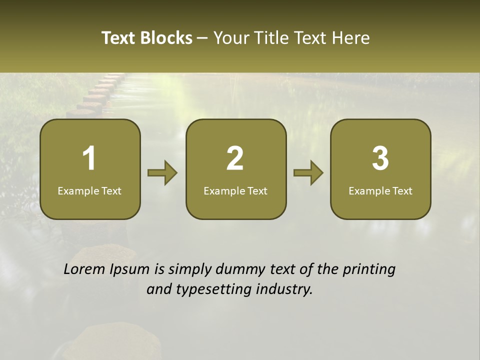 Landscape Season Forest PowerPoint Template