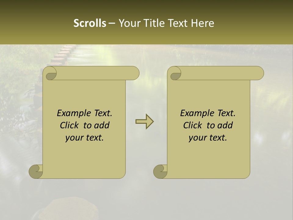Landscape Season Forest PowerPoint Template