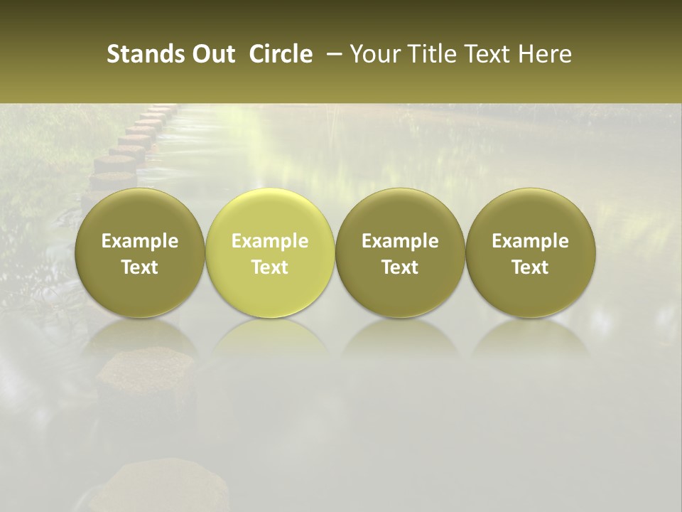 Landscape Season Forest PowerPoint Template