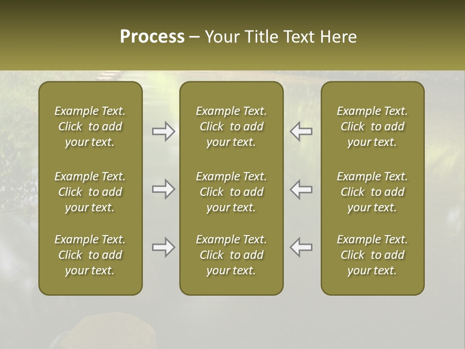 Landscape Season Forest PowerPoint Template