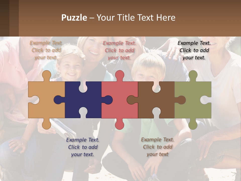 Outdoors Track Happy PowerPoint Template