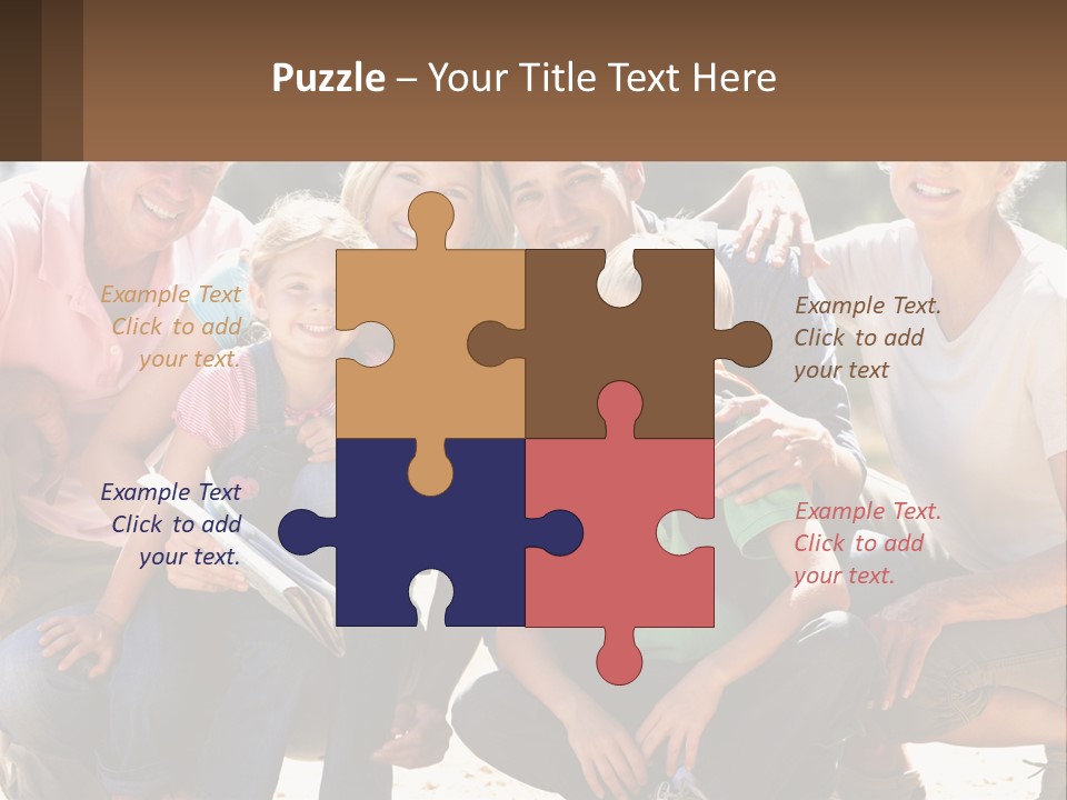 Outdoors Track Happy PowerPoint Template