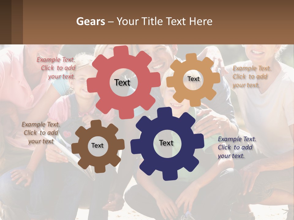 Outdoors Track Happy PowerPoint Template