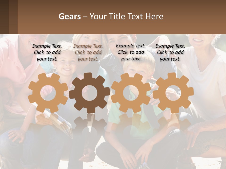 Outdoors Track Happy PowerPoint Template