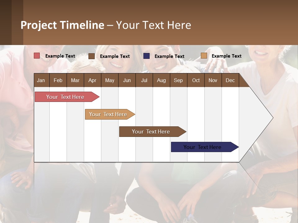 Outdoors Track Happy PowerPoint Template