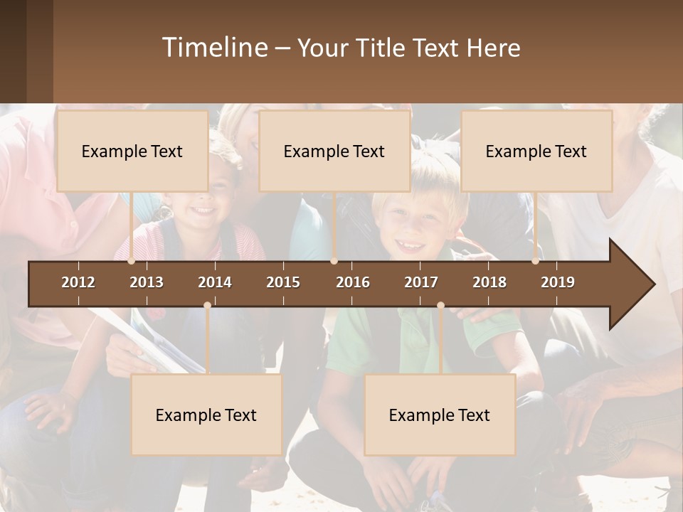 Outdoors Track Happy PowerPoint Template