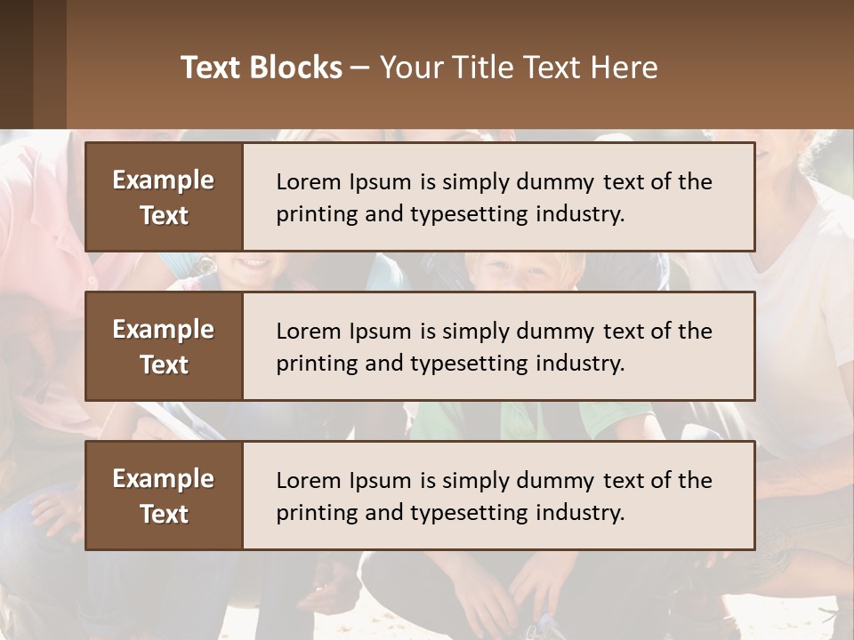 Outdoors Track Happy PowerPoint Template