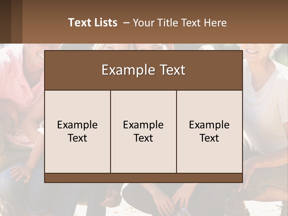 Outdoors Track Happy PowerPoint Template