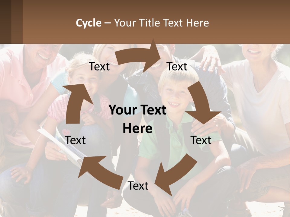 Outdoors Track Happy PowerPoint Template