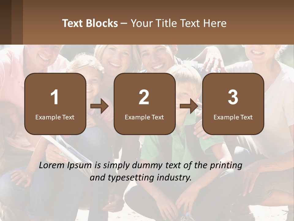 Outdoors Track Happy PowerPoint Template