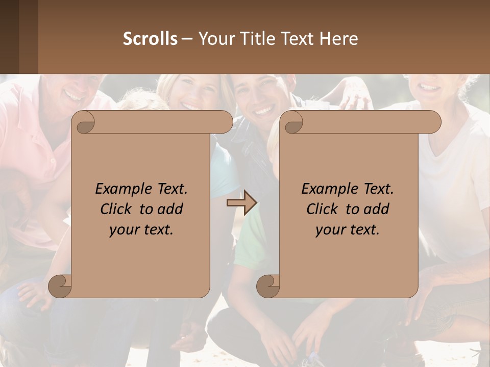 Outdoors Track Happy PowerPoint Template